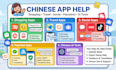 help you set up and use chinese apps