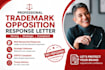 draft a trademark opposition response letter