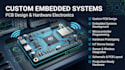 design custom embedded systems pcb and hardware electronics