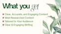 write professional content about plants, gardening, and sustainability
