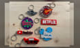 design custom 3d lightbox logo keychain 3d text models stl file 3mf print ready