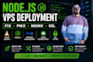 deploy and fix your nodejs app on ubuntu vps
