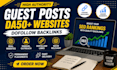 manual guest post backlinks service