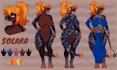 fursona ref sheet furry reference sheet anthro ref sheet furry ref sheet