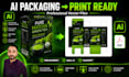 convert ai generated packaging design into print ready file