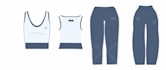 activewear designing with tech packs