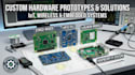 design embedded hardware, raspberry pi,stm32 pcb, nrf52 and lorawan prototypes