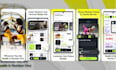 design app screenshots for google play app store apple play store and play store