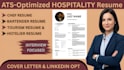 write a professional ats hospitality resume that gets interviews