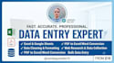 do fast and accurate data entry ,data cleaning using python