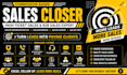 your commission based sales closer high ticket sales representative