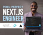 build a premium nextjs front end for your ai saas website or figma