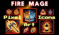 create pixel art vfx spell effects and skill icons for rpg games