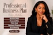 write start up business plan, financial projections, business proposal