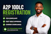 setup twilio SMS API, integration, automation and a2p 10dlc compliance