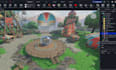 build roblox game full game map creation  with realistic lightning
