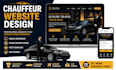 design responsive taxi chauffeur limousine booking website