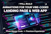create a full featured vibe coding rapid prototyping web app