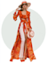 create a simple fashion illustration