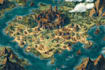 draw a wonderful custom fantasy map
