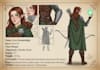 design character sheet or reference sheet for your character