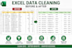 clean, organize and format excel spreadsheets