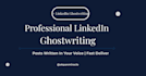 ghostwrite linkedin post for fintech founders and executives