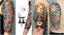 create unique japanese tattoo design