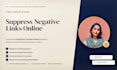 do online reputation management by suppressing negative links
