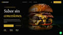 a premium restaurant website with whatsapp ordering system