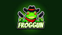design outstanding frog gunner mascot logo in 12 hours
