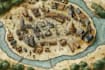 draw fantasy map or ship illustration with cool details