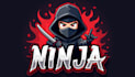 design outstanding ninja warrior mascot logo with unlimited revision