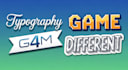 design custom typography game logo