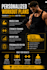 create a personalized workout plan for muscle gain