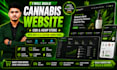 create premium cannabis, cbd, weed, hemp ecommerce website