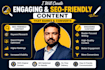 create engaging and SEO friendly content that ranks and converts