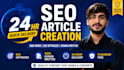 do SEO blog writing with keyword research
