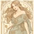 do illustrations in art nouveau style