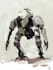 draw high quality mecha concepts