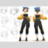 draw anime character turnaround sheet