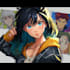 create a complete anime character sheet with expression