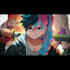 design a complete anime character sheet with expressions