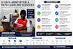 provide accurate ai data annotation, data labeling, and ai training service