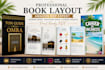 create a professional book layout for amazon KDP