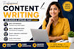 write seo optimized blog posts and articles and copy writing