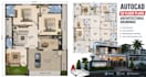 create autocad floor plans, elevations, sections and 3d house models
