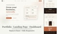 design and develop a react website, landing page or portfolio