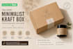 design eco friendly kraft packaging  box design