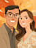 make couple portrait illustrations